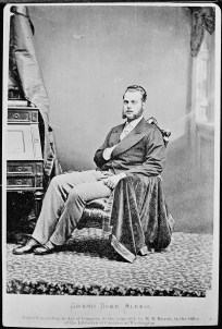 'Grand Duke Alexis', New York 1871, fotografie.