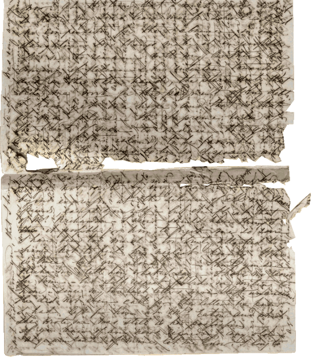  6de 6de & 7de bladzijde brief 9 december 1856 (LaRC, Tulane University)