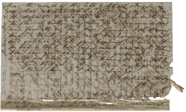 8ste bladzijde brief 9 december 1856 (LaRC, Tulane University)